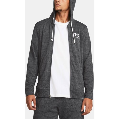 Under Armour Sweatshirt UA Rival Terry LC FZ-GRY - Mens Cene