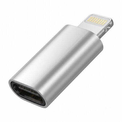 Blue Star USB-C v Lightning Pretvornik Adapter za iPhone in iPad, Srebrna, (5000276778) Cene