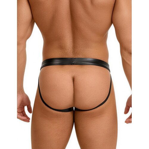 SuperLove Sexy Detachable Pouch Jockstrap 304 Black L Cene