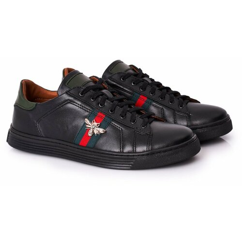 Kesi men's leather shoes Low shoes BEDNAREK black Slike
