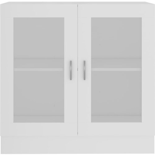  Vitrina bijela 82,5 x 30,5 x 80 cm konstruirano drvo Slike