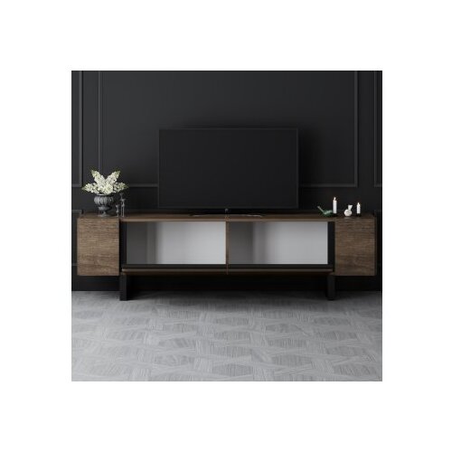 Hanah home Hanah Kućni TV komoda Yildiz, 180x50x30cm, Smeđa Slike