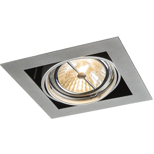 QAZQA Vgradna aluminijasta kvadratna nastavljiva 1-luč - Oneon 111-1 Slike