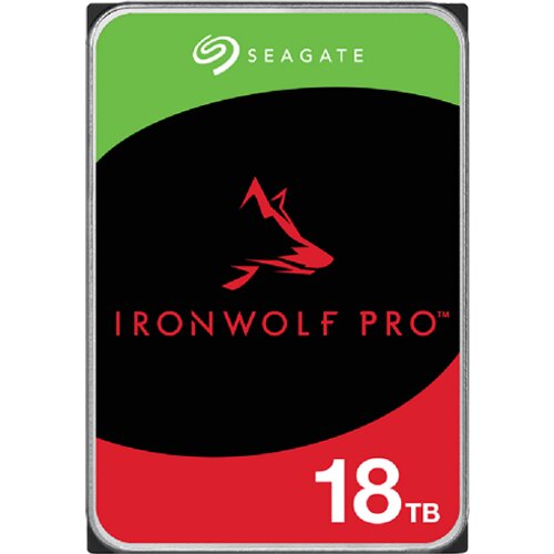 Seagate Ironwolf PRO Enterprise NAS HDD 18TB 7200rpm 6Gb/s SATA 256MB cache 8.9cm 3.5inch 24x7 for NAS & RAID Rackmount systems BLK Cene