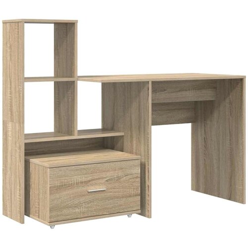  Stol Sonoma hrast 131,5 x 50 x 106,5 cm Konstruirano drvo Slike