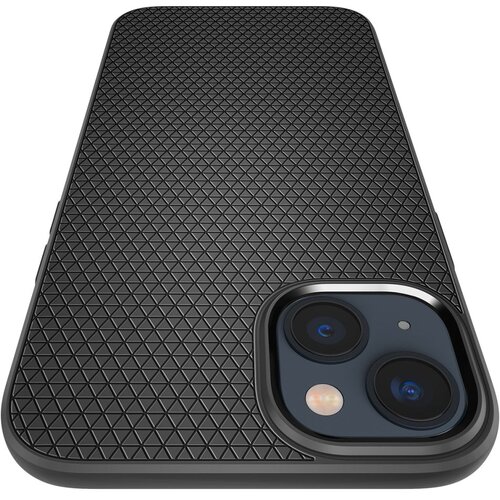 Spigen LIQUID AIR MASKA ZA IPHONE 14 PLUS / 15 PLUS MAT CRNA Slike