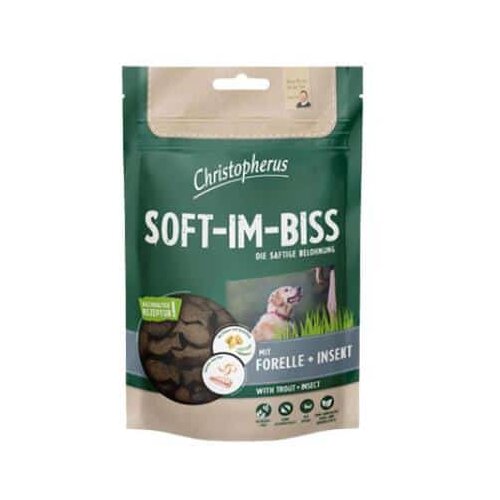 Christopherus soft-Im-Biss, Pastrmka I Insekti 125 g Cene