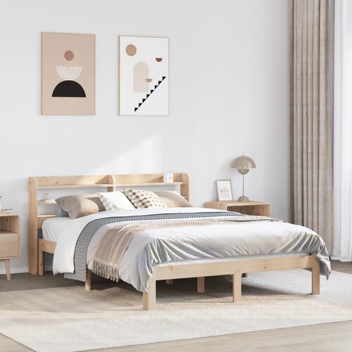  Okvir za krevet s uzglavljem 150 x 200 cm borovina Cene