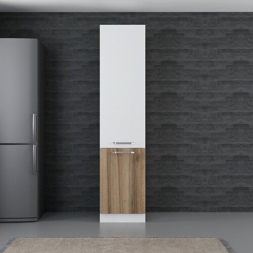 Hanah home kuhinjski element Minar 3477, 50 cm, beli / dore Cene