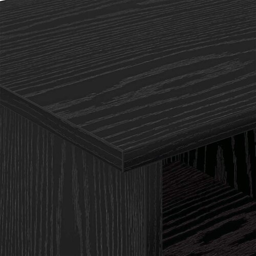  stalak Crni hrast 68,5 x 35 x 35 cm Konstruirano drvo Slike