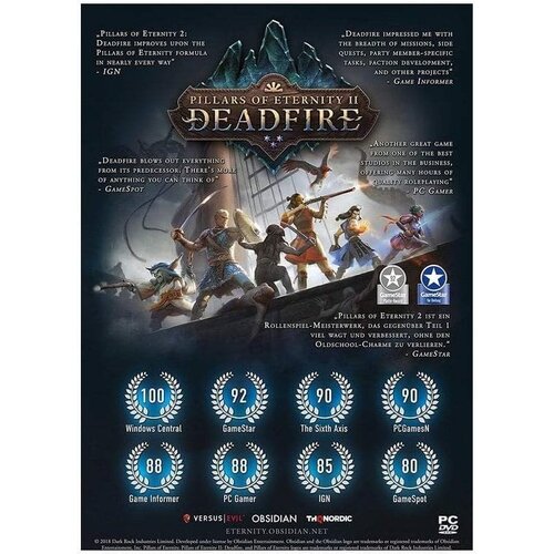 Thq Nordic Pillars Of Eternity II: Deadfire (Playstation 4) Slike