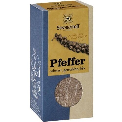 Sonnentor Črni poper - Mleto, 50g Cene