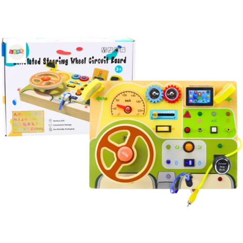  Analog Sensory Manipulative Board Car LED Lights