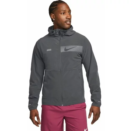 Nike UNLIMITED Muška jakna za trčanje, siva, veličina