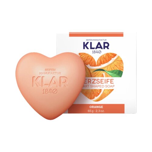 Klar sapun u obliku srca od naranče Cijene