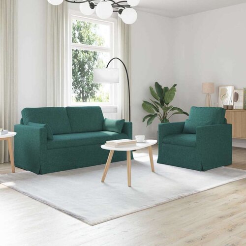 SOFA 2 pcs Tamnozelena Metal Cijene