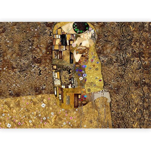 Artgeist Fototapeta Golden Kiss, 350x245cm Cene