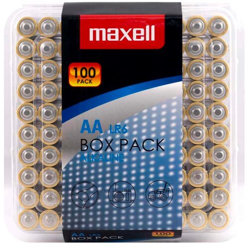 Maxell Alkaline battery AA LR6 100 pcs. (10x10 pcs.) Cijene