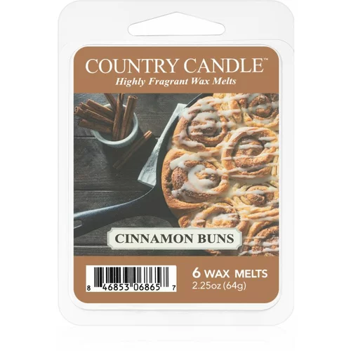 Country Candle Cinnamon Buns vosak za aroma lampu 64 g