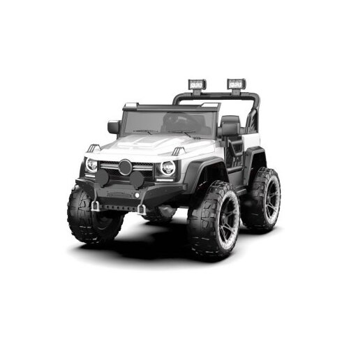 Dečiji 4x4 terenac na akumulator 2200 beli Slike