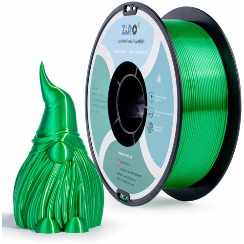  ZIRO Silk PLA filament 1,75 mm – Christmas Green Cene