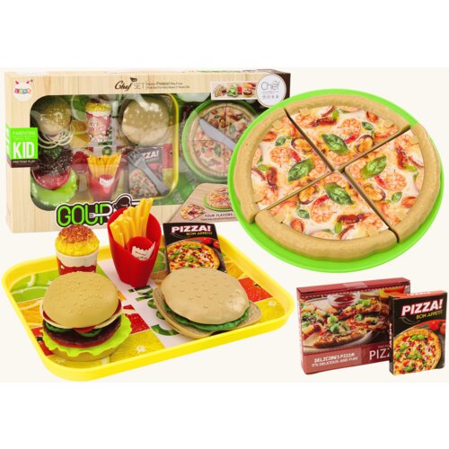  Dječji kulinarski set Fast Food - 24 kom Cene