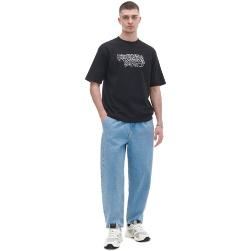 Cropp muška majica s natpisom - Crna  1303Z-99X Cijene