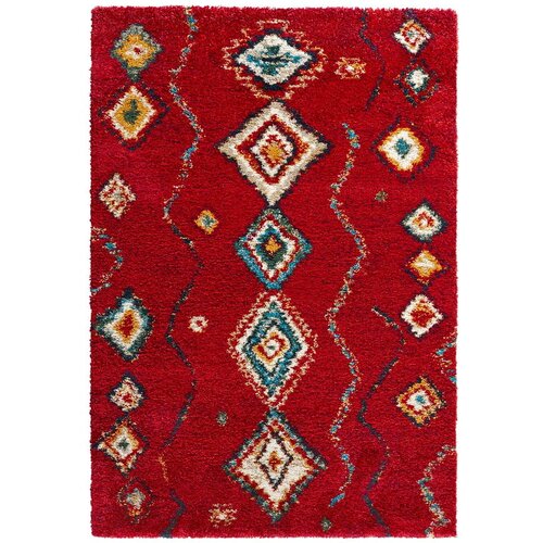 Mint Rugs crveni tepih Geometric, 80 x 150 cm Slike