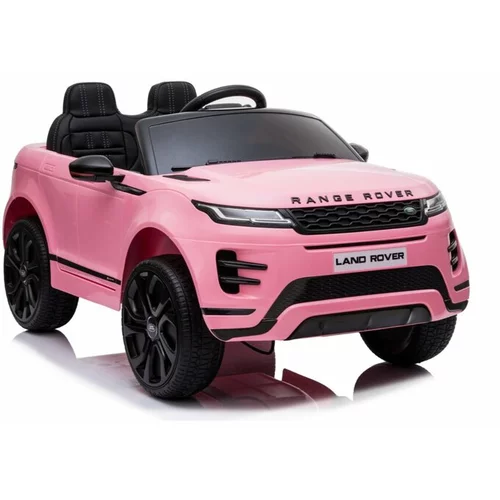 Babycar 12V baterijski avto z daljincem LAND ROVER EVOQUE pink barve -