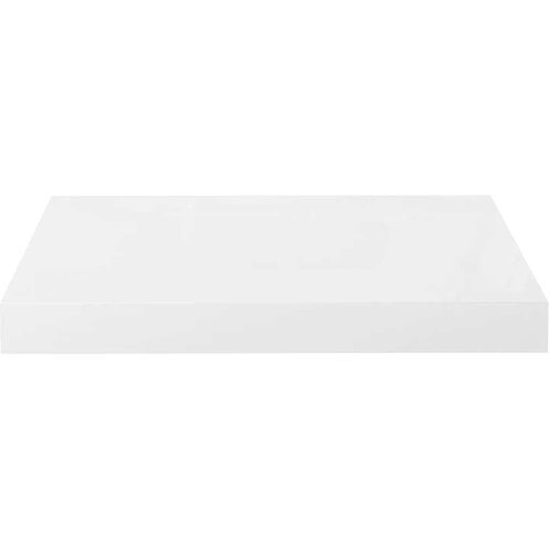  Plutajuće zidne police 4 kom sjajne bijele 40 x 23 x 3,8 cm MDF Slike