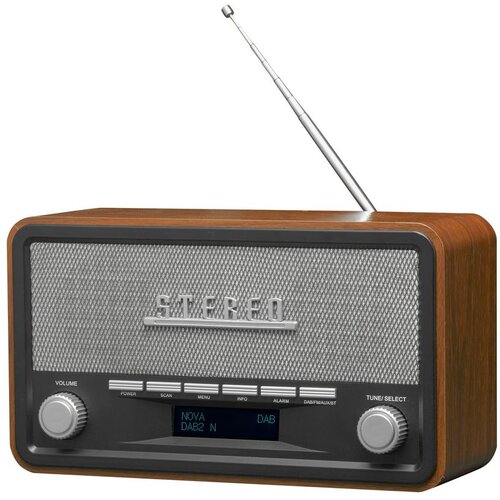 Denver DAB+ (1012) Stolni radio DAB-18 AUX, UKW Drvo Cijene