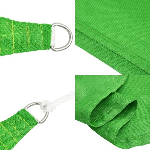  Jedro za za&amp;scaron;titu od sunca 160 g/m&amp;sup2; svjetlozeleno 3x3x4,2 m HDPE Slike