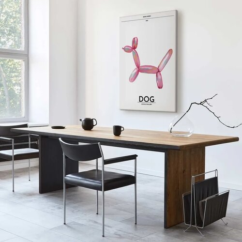  Slika - Holo-Dog - Colorful Dog in Retro Style 60x90 Na talijanskom platnu Cene