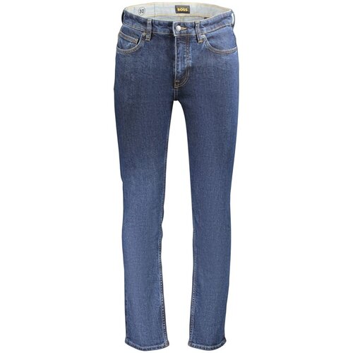 Boss Jeans mu&amp;scaron;ke plave traperice Delaware Slim Slike