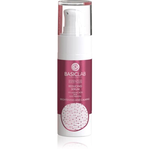BasicLab Dermocosmetics Esteticus serum za zmanj&amp;scaron;anje žilic in rdečice kože 10% Azelaic Acid 30 ml Slike