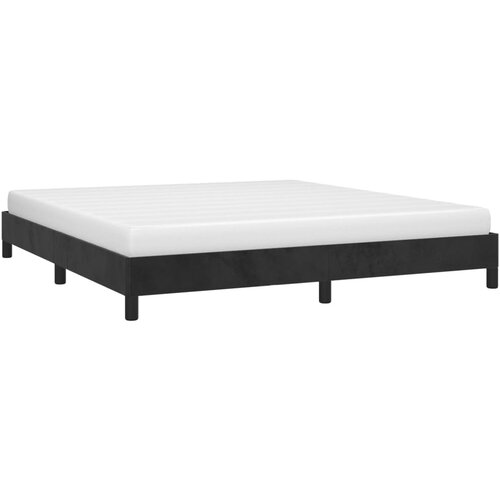  Okvir za krevet bez madraca crni 160x200 cm bar&amp;scaron;unasti Slike