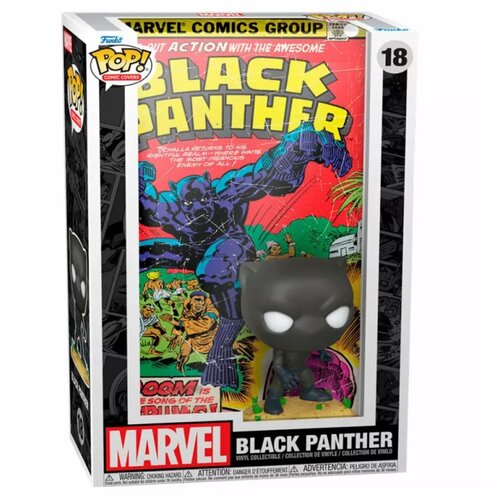 Funko POP Comic Cover: Marvel - Black Panther Cene