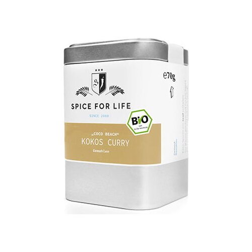 Spice for Life Bio Kokos Curry - Coco Beach Cene