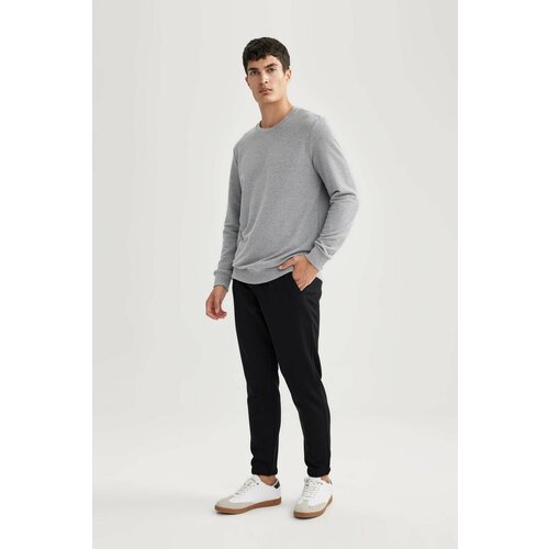 Defacto Standard Fit Rib Hem Thick Sweatshirt Fabric Sweatpants Slike