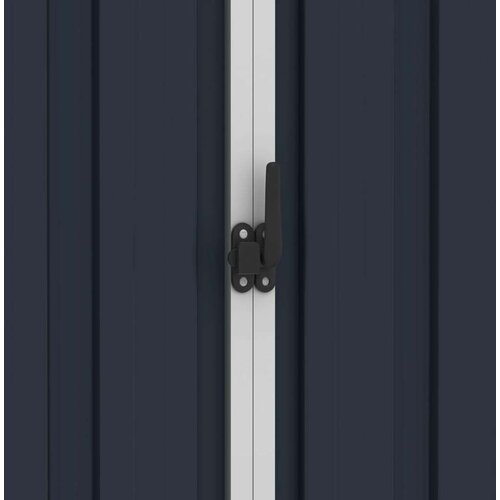 VidaXL Vrtno spremi&amp;scaron;te antracit 205 x 129 x 183 cm pocinčani čelik Slike