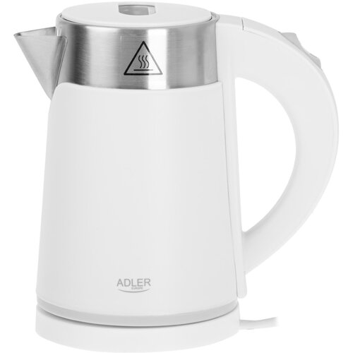Adler Električni grelnik vode 0,6 L bela barva AD1372W Slike