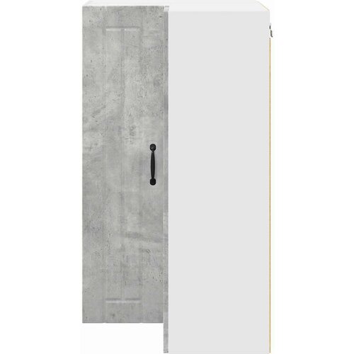  Zidni kuhinjski ormarić Zidne Betonski sivi 57 x 57 x 100 cm Slike
