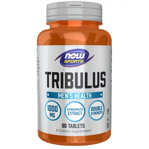 Now Foods Tribulus - Navadna zobačica NOW, 1000 mg (90 tablet)