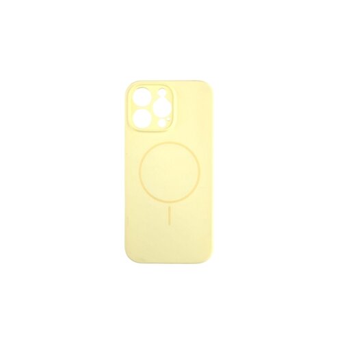  Magsafe Lux iPhone 16 Pro Max, Yellow Silikonska Maska Slike