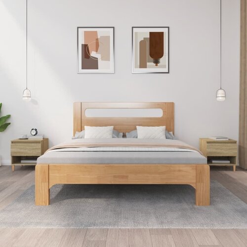  Noćni ormarići 2 kom Boja hrasta 50x46x50 cm konstruirano drvo Cijene