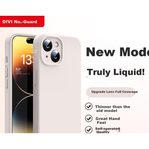  Divi Maska za mobilni telefon iPhone 14, Bela Cene