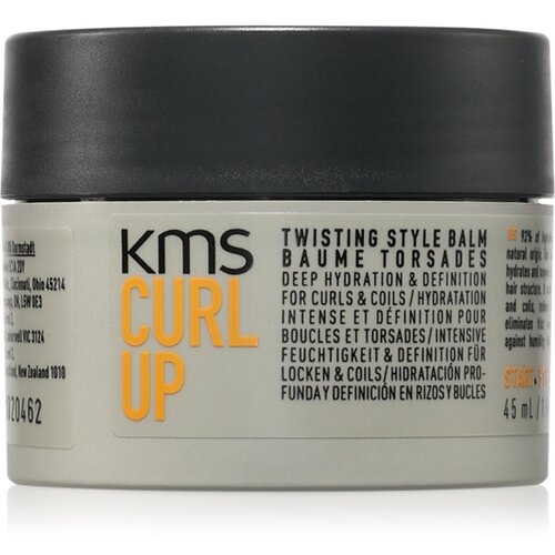 KMS Curl Up Twisting Style Balm stiling krema za valovite in kodraste lase 45 ml Slike