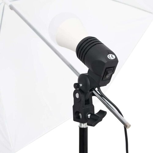 vidaXL Komplet za foto studio z lučmi in ozadjem, (5000288465) Cene