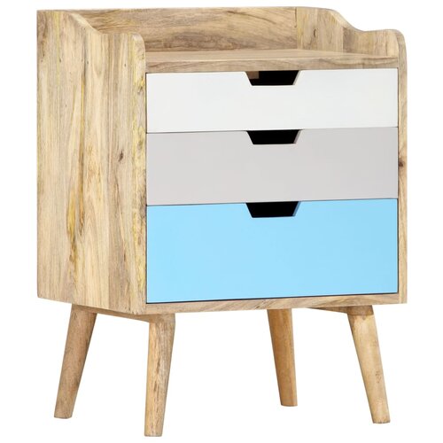 The Living Store Nočna omarica 47x35x63 cm trden mangov les - Nočna Omarica, (21568339) Cene