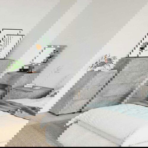 vidaXL Omarica za shranjevanje Betonsko siva 40 x 48 x 81 cm Cene